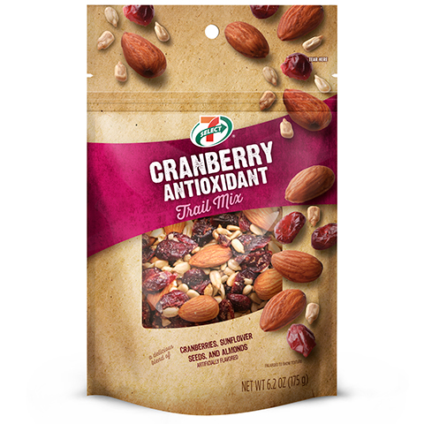 Order 7-Select Cranberry Antioxidant Trail Mix 6.2oz food online from 7-Eleven store, Killeen on bringmethat.com
