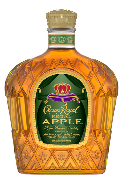 Order Crown Royal Apple Flavor 750 ml. Bottle food online from G & G Liquors store, Lawndale on bringmethat.com