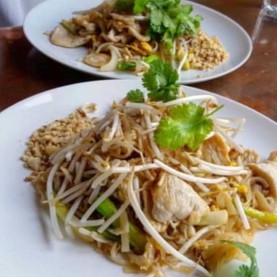 Order Pad Thai food online from Otus Thai Kitchen & Coffee store, West Hollywood on bringmethat.com