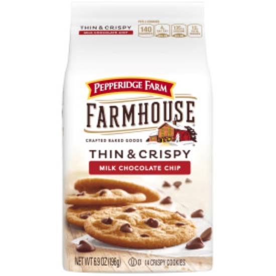 Order Pepperidge Farm Farmhouse Chocolate Chip Cookie (6.9 oz) food online from Rite Aid store, Yamhill County on bringmethat.com