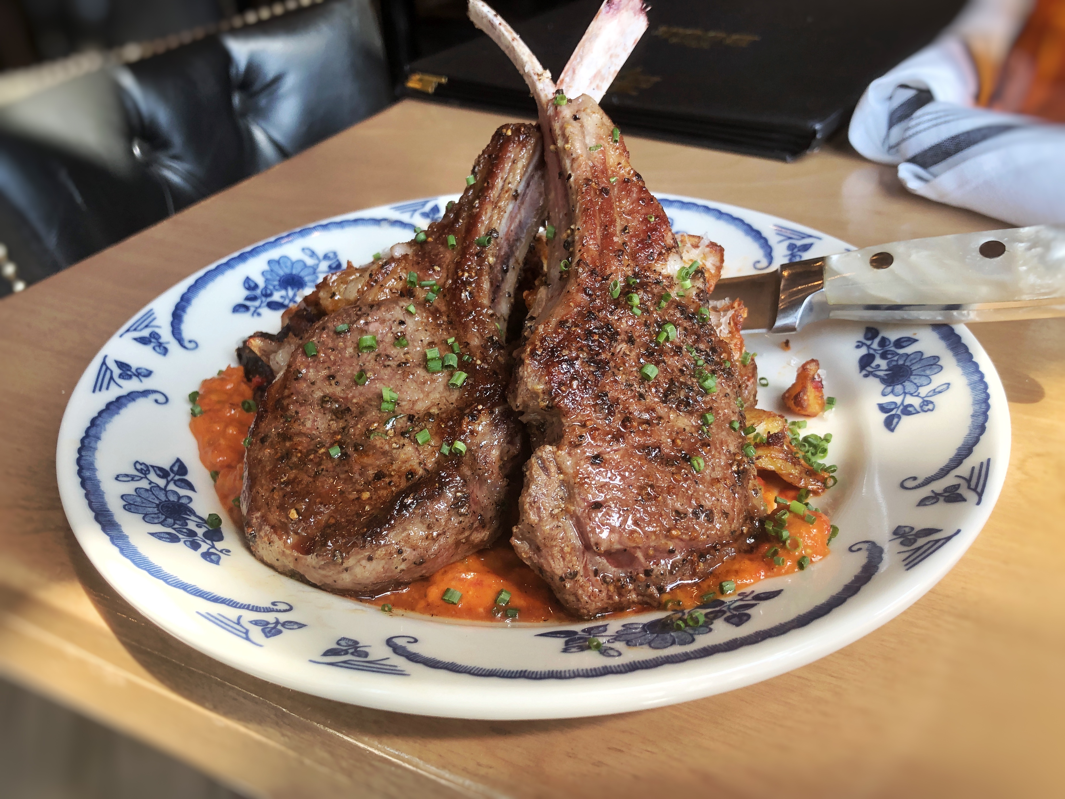 Order Lamb Chops food online from The Whale Chicago store, Chicago on bringmethat.com