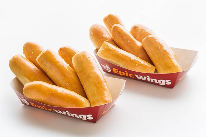 Order 12 Bread Sticks food online from Epic Wings store, Glendale on bringmethat.com