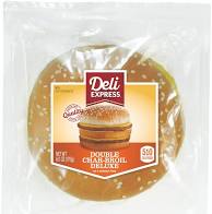 Order Deli Express Double Char Broil Burger food online from Speedy's Convenience Store #1 store, Saint Joseph on bringmethat.com