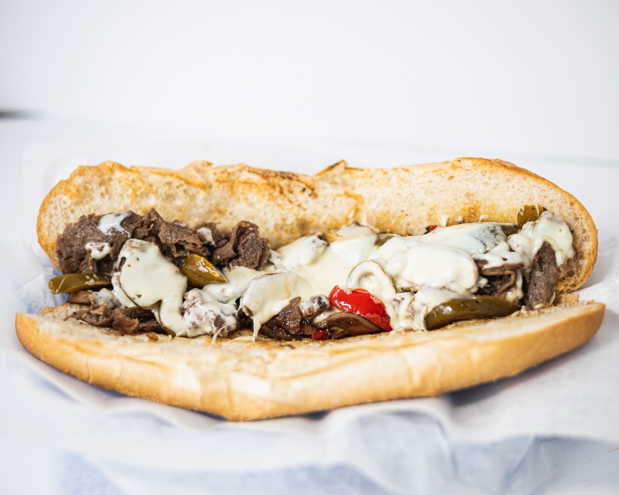 Order Steak Mozzarella Garlic food online from Out of the Park Burgers store, Central Islip on bringmethat.com