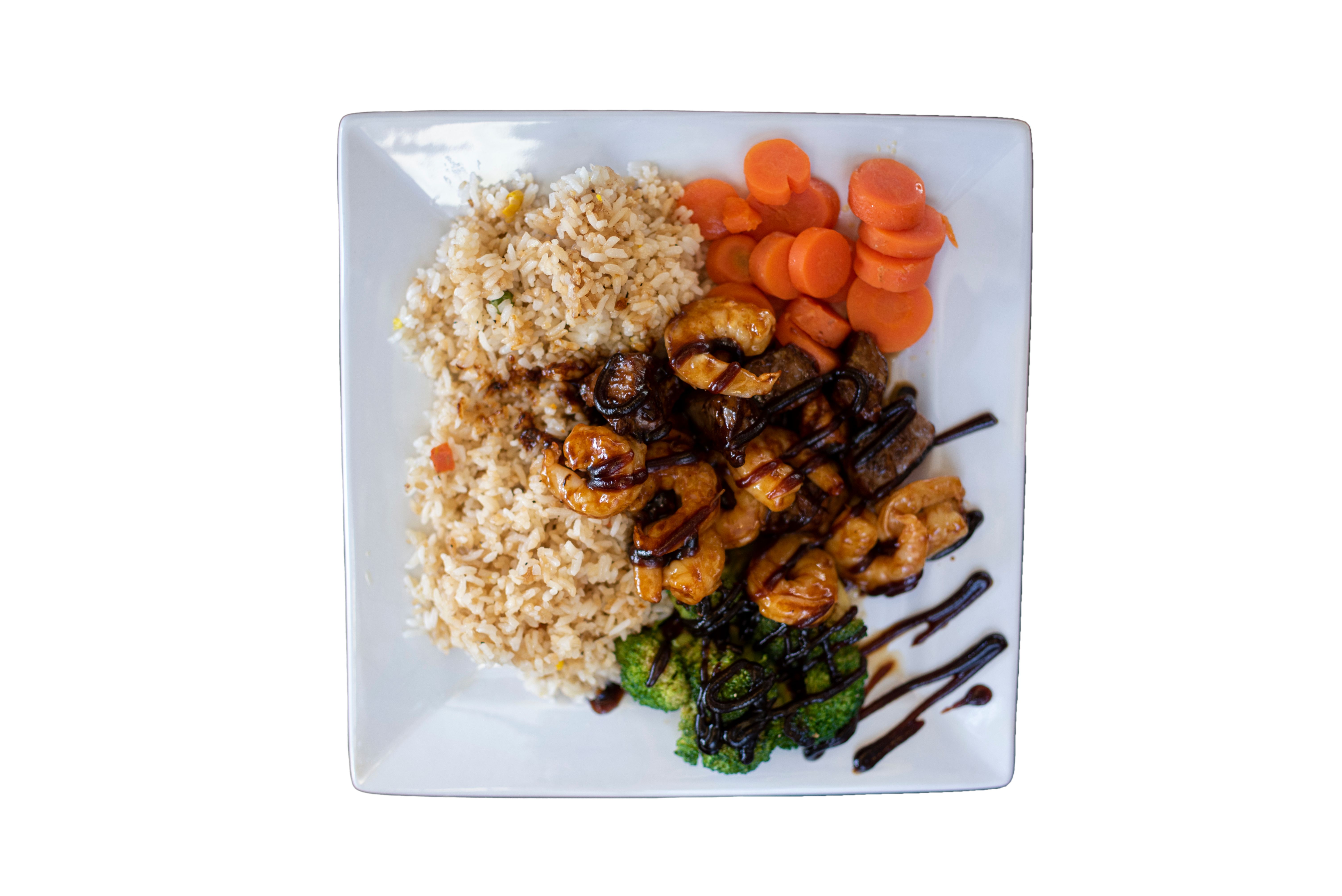 Order Steak and Shrimp - Combination food online from Osaka Express Japanese Cuisine store, Anderson on bringmethat.com