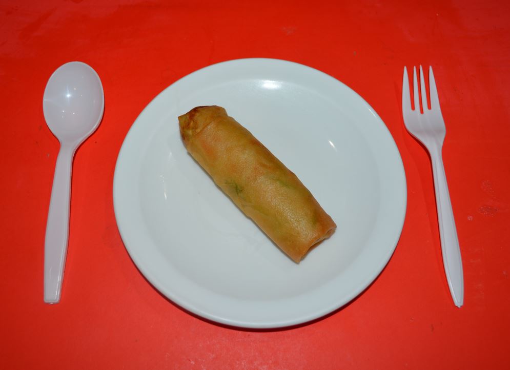 Order A1. One Piece Vegetable Egg Roll food online from Canton Express store, Plano on bringmethat.com