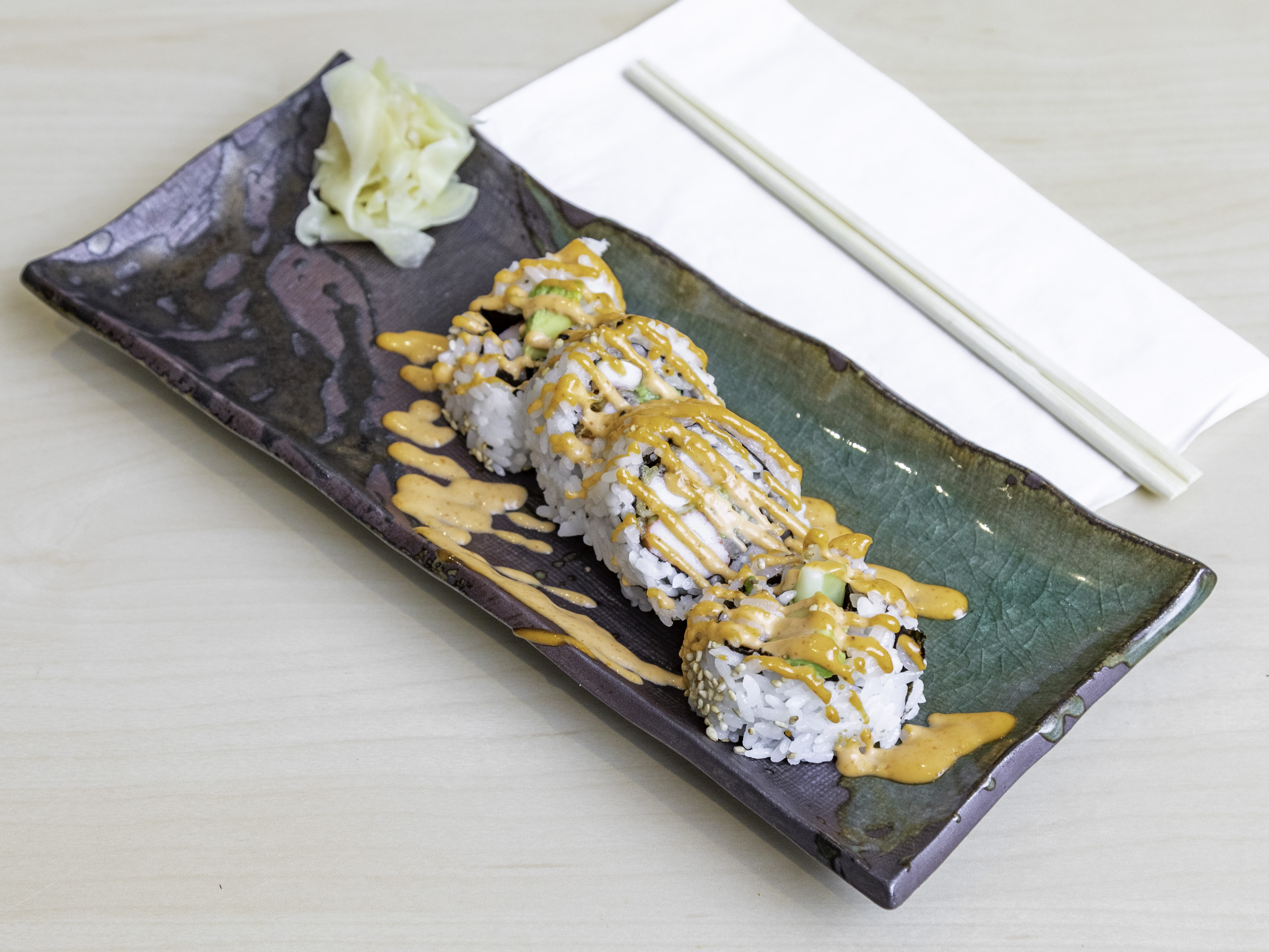 Order Scorpion Roll food online from Shiroi Sushi store, Glenview on bringmethat.com