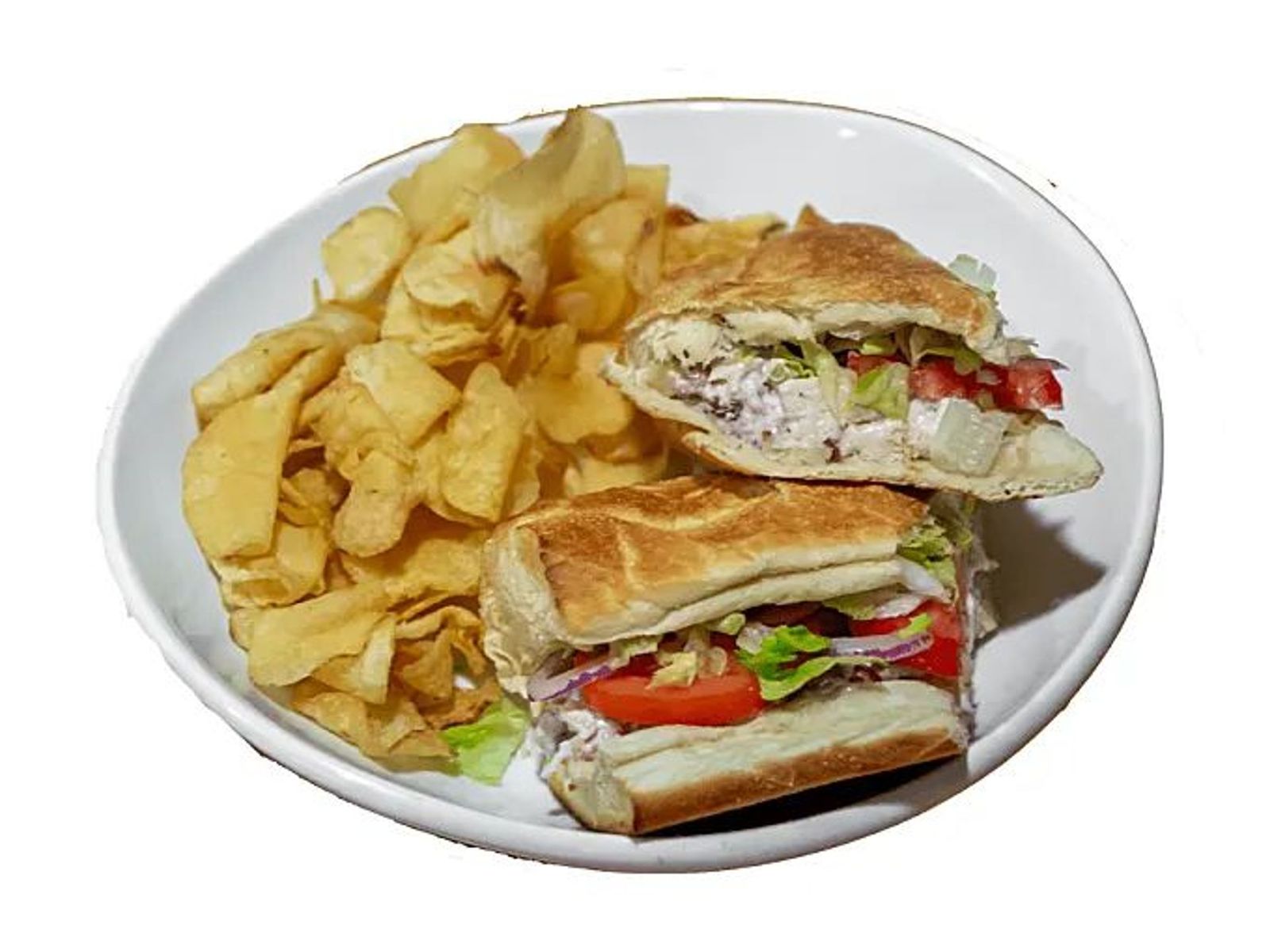 Order Chicken Salad Sandwich food online from Petey Pastas store, Oak Park on bringmethat.com