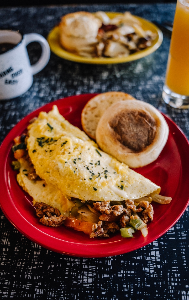 Order Western Omelet food online from Hangovereasy store, Columbus on bringmethat.com