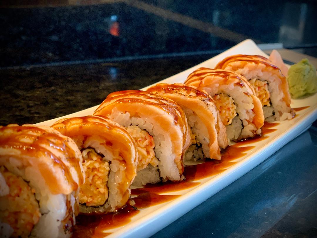 Order Bare Luxury Roll food online from Misawa Sushi Bar store, Louisville on bringmethat.com