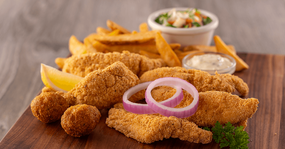Order Fried Catfish food online from Colton Steak House And Grill store, Farmington on bringmethat.com