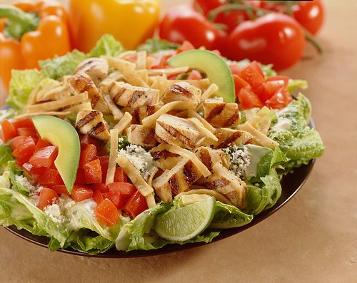 Order Chile Lime Salad food online from La Salsa Mexican Grill store, San Leandro on bringmethat.com