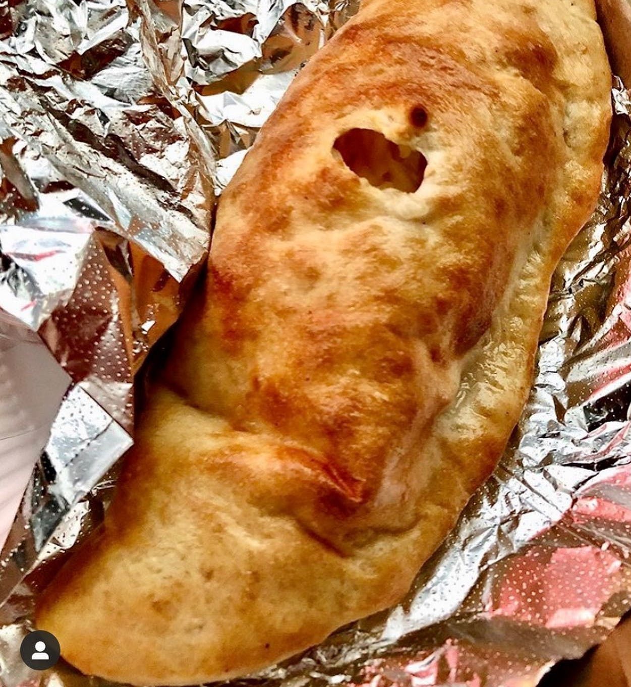 Order Ham Calzone sm - Calzone food online from Pat D Pizza store, Howell Township on bringmethat.com