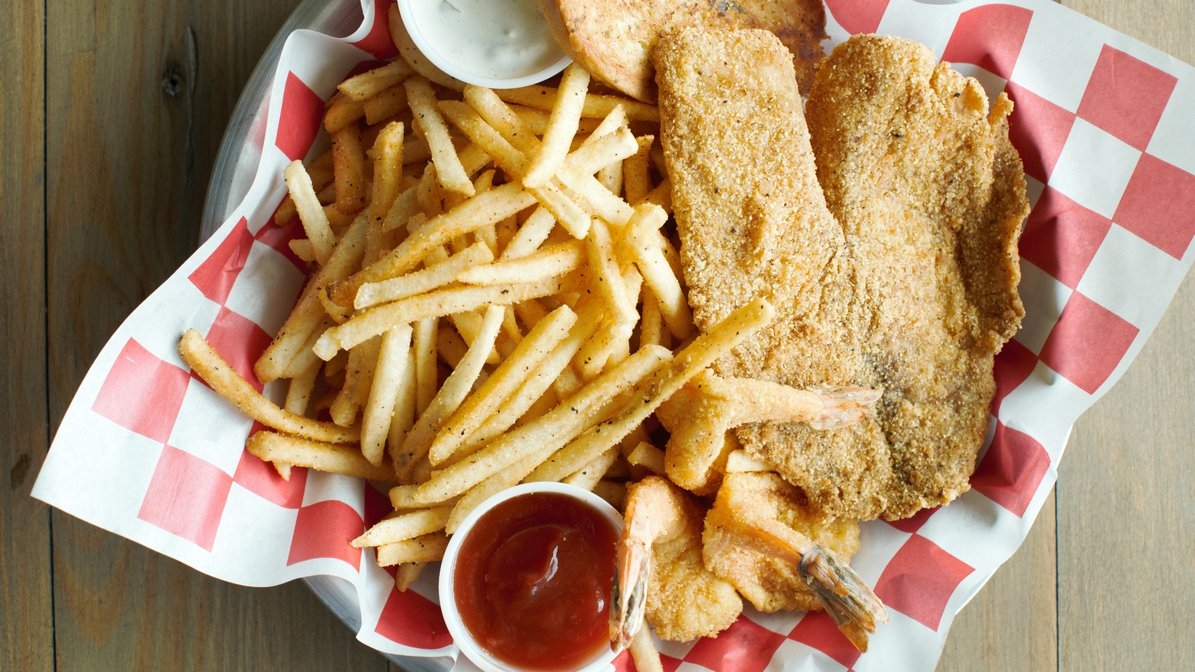 Order 1 Fish* & 3 Shrimp food online from 7 Spice Cajun Seafood store, Houston on bringmethat.com