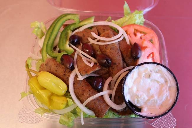 Order Gyro Salad food online from Doctor dogs store, Roselle on bringmethat.com