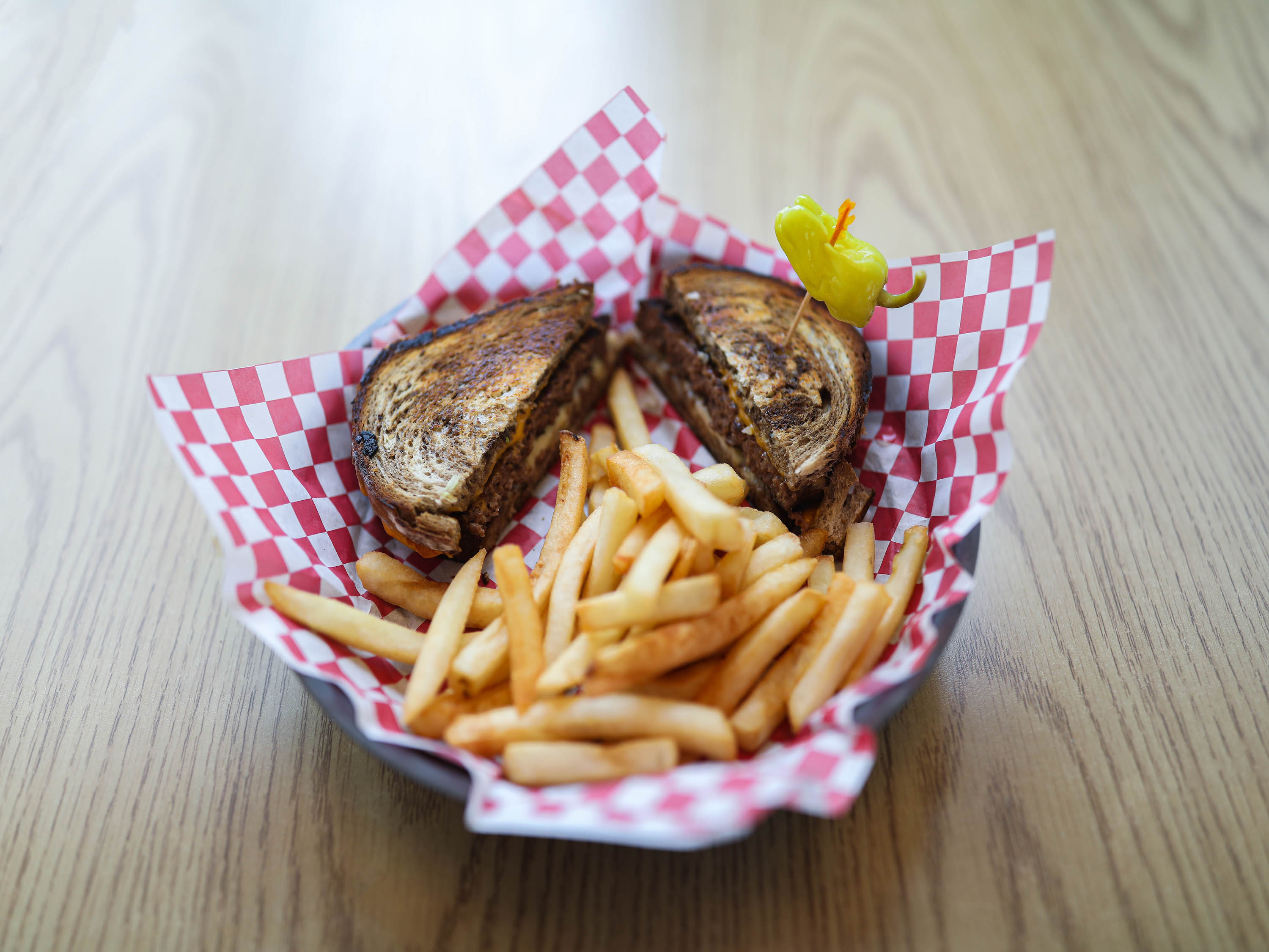 Order 7. Patty Melt Combo food online from Opa Time store, Sioux City on bringmethat.com