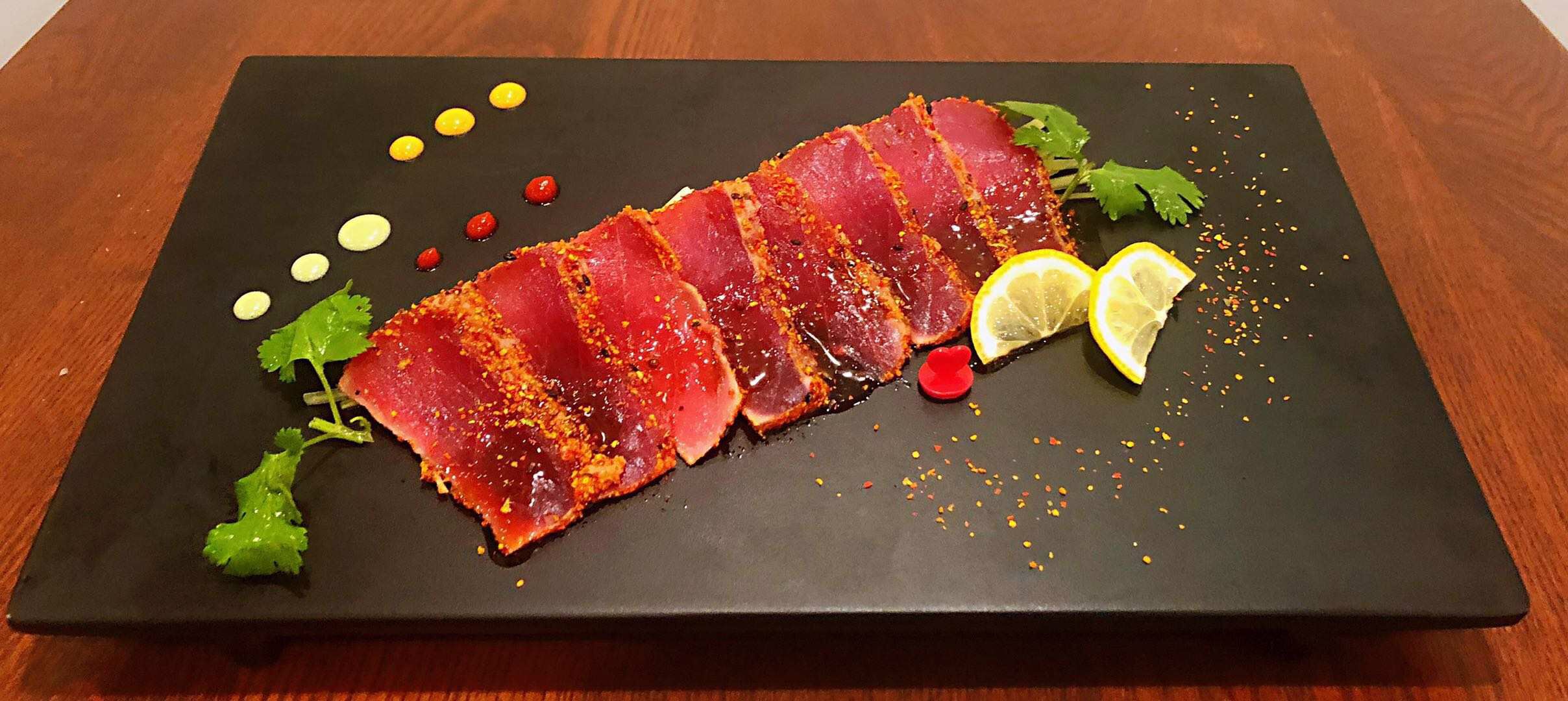 Order Tuna Tataki food online from Hibachi Express & Sushi store, Oklahoma City on bringmethat.com