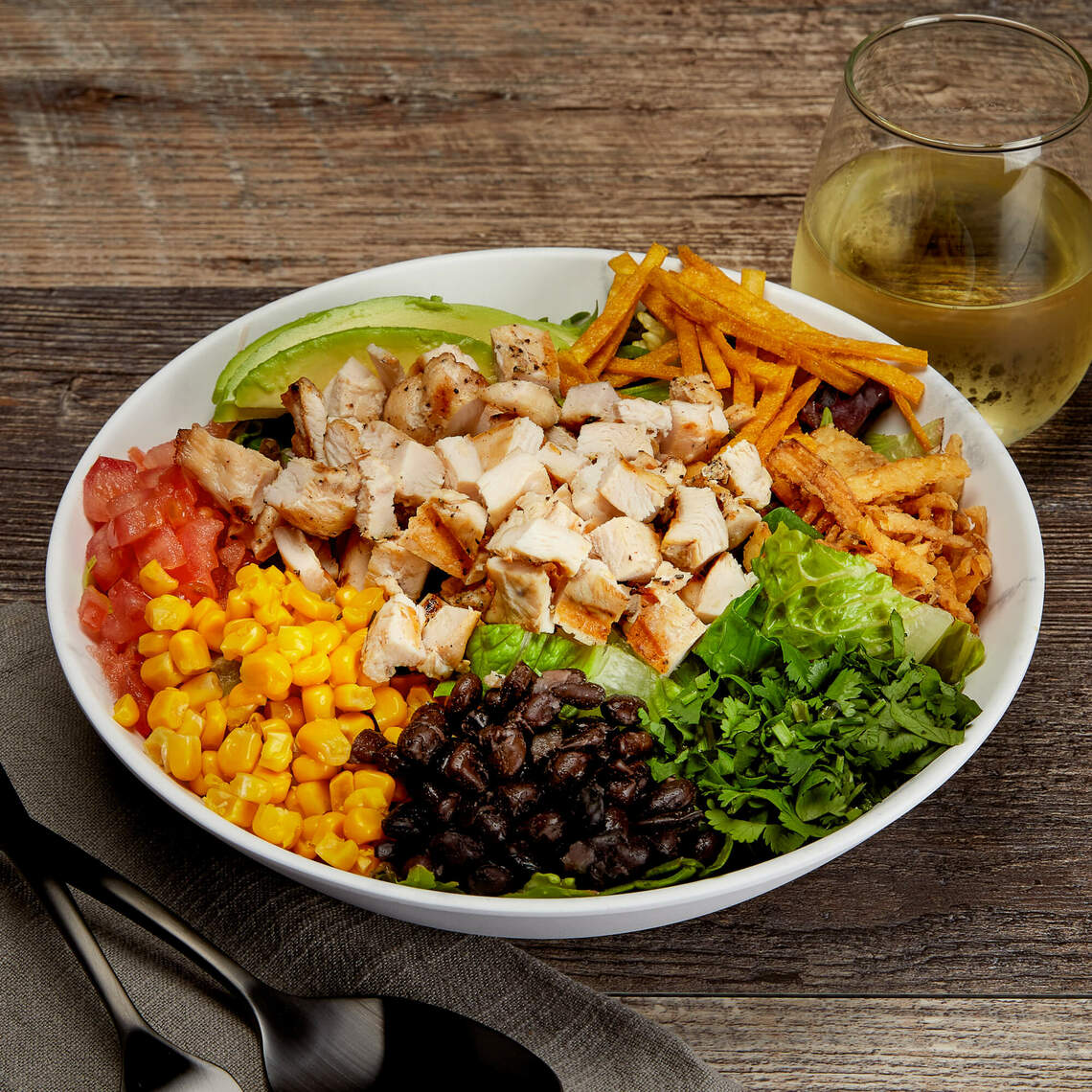 Order BBQ Chicken Salad food online from Shipmates Sports Bar & Grill store, Cerritos on bringmethat.com