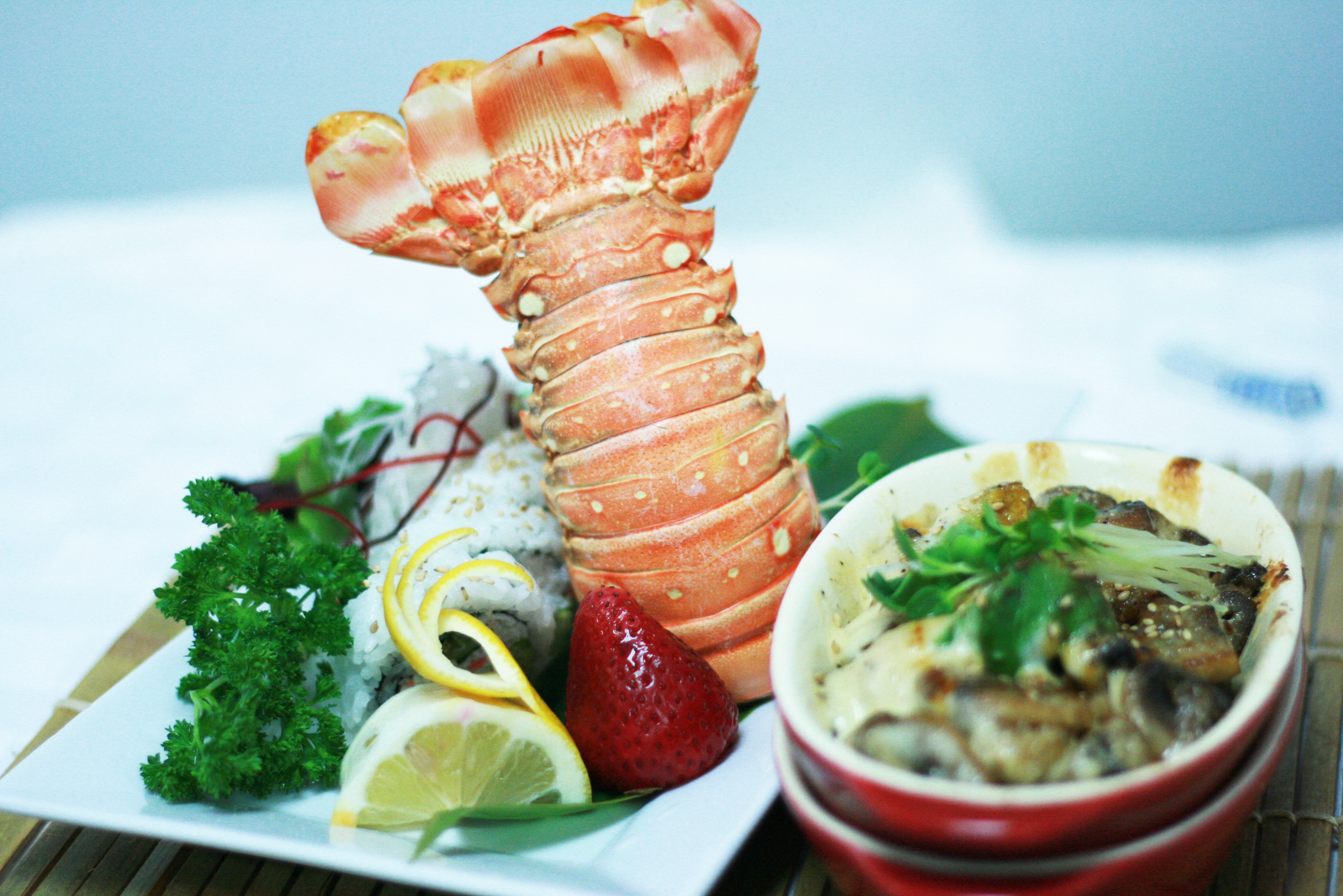 Order B14. Main Lobster Roll food online from Koisan Sushi & Japanese Cuisine store, Orange on bringmethat.com