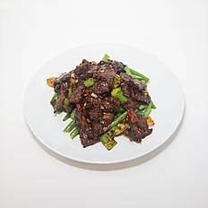 Order Yuen-Yang Spicy Beef 岳阳牛  KA food online from Jin Fine Asian Cuisine store, Brookline on bringmethat.com