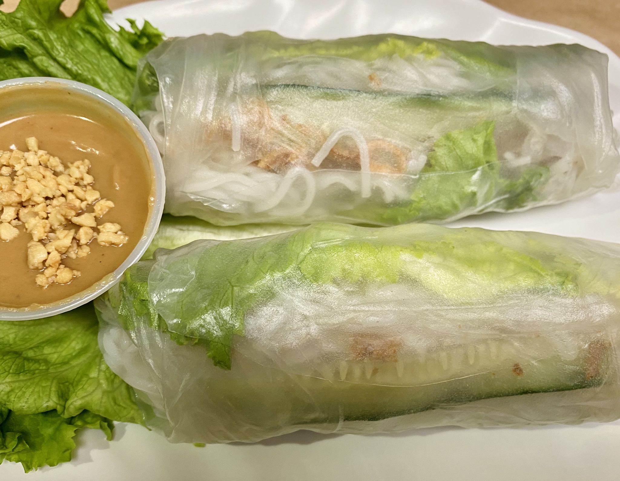 Order Vietnamese Spring Rolls with Mixed Vegetable food online from Min Min Asian Cafe store, Chicago on bringmethat.com