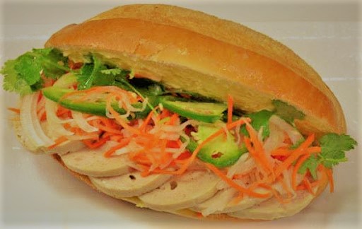 Order H6. White Ham Sandwich food online from Pho Saigon Express store, Escondido on bringmethat.com