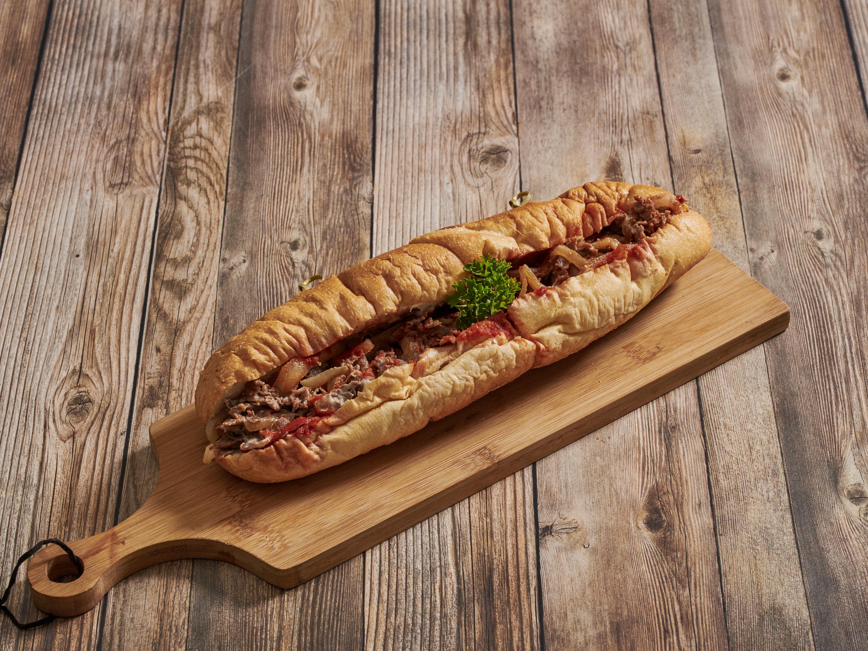 Order Cheesesteak Hot Sub food online from Salvatore Ruffino's store, Allentown on bringmethat.com