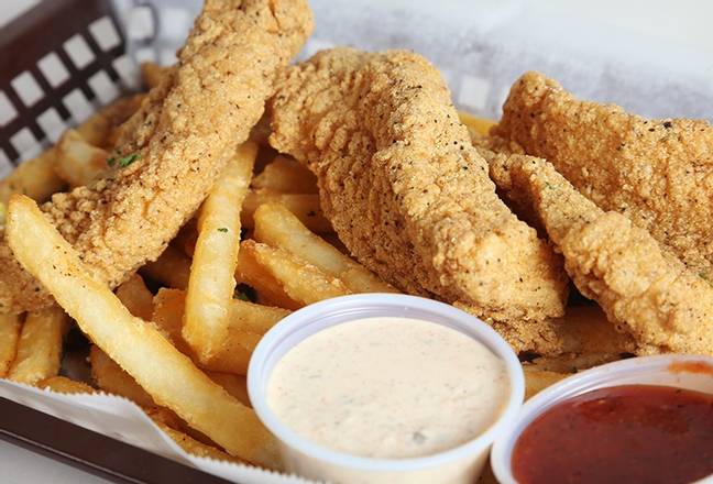Order Fried Catfish Basket (6 pcs) food online from Juicy Crab Seafood And Steak House store, Manheim Township on bringmethat.com