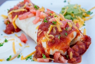 Order Breakfast Burrito food online from Nudy Cafe store, Chadds Ford on bringmethat.com