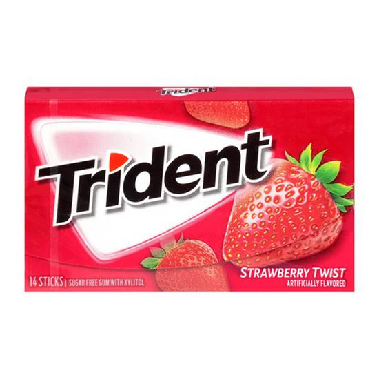 Order Trident Gum Strawberry Twist food online from Pepack Sunoco store, Peapack on bringmethat.com