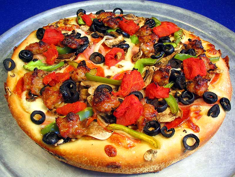 Order Fridge Pizza food online from Pizza Chicago store, Santa Clara on bringmethat.com