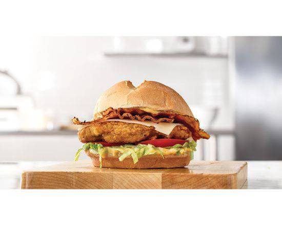 Order CHICKEN BACON SWISS SANDWICH food online from Arby's store, Chicago on bringmethat.com