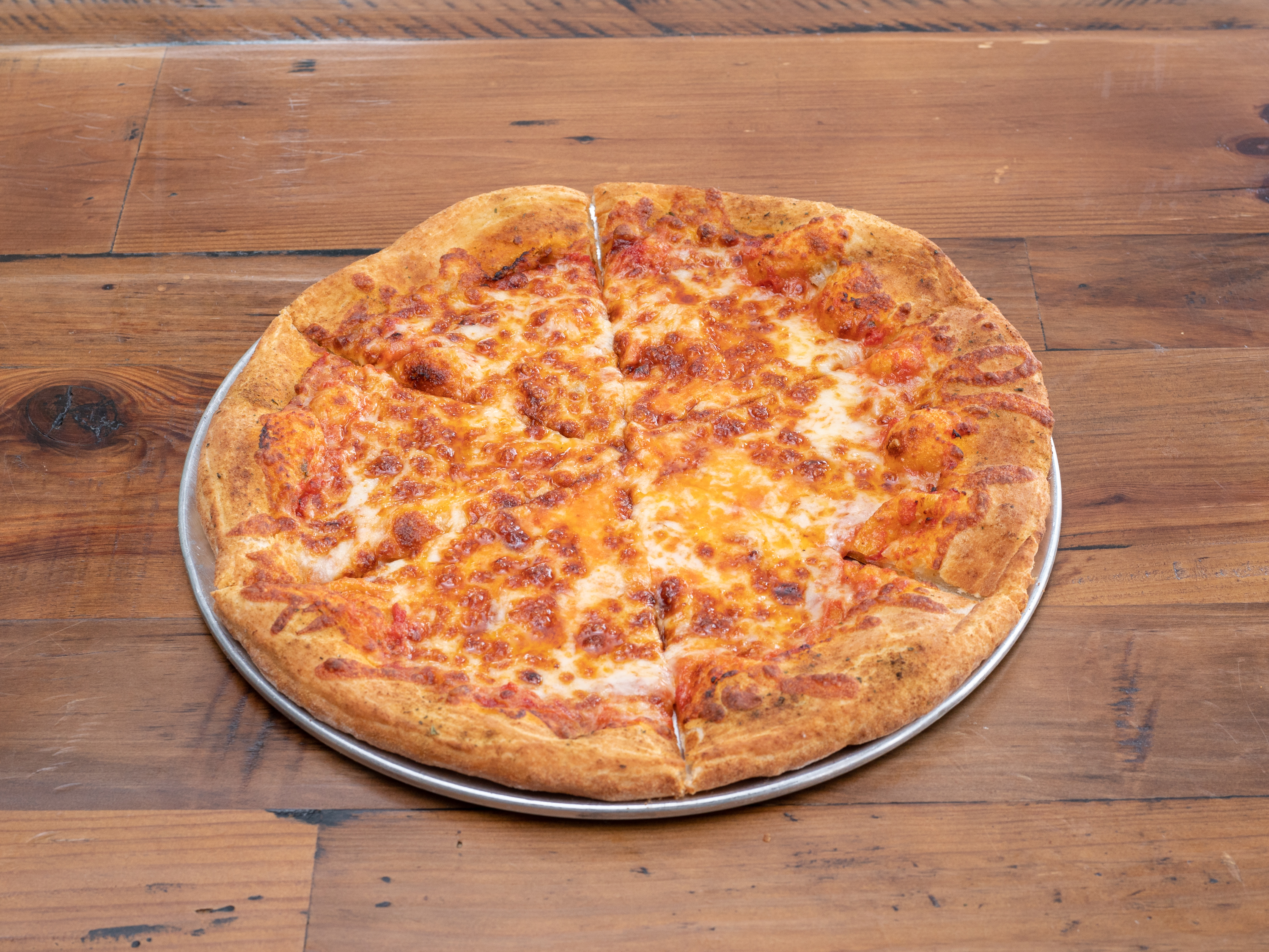 Order 3 Cheese Pizza food online from Golden Road Brewing store, Huntington Beach on bringmethat.com