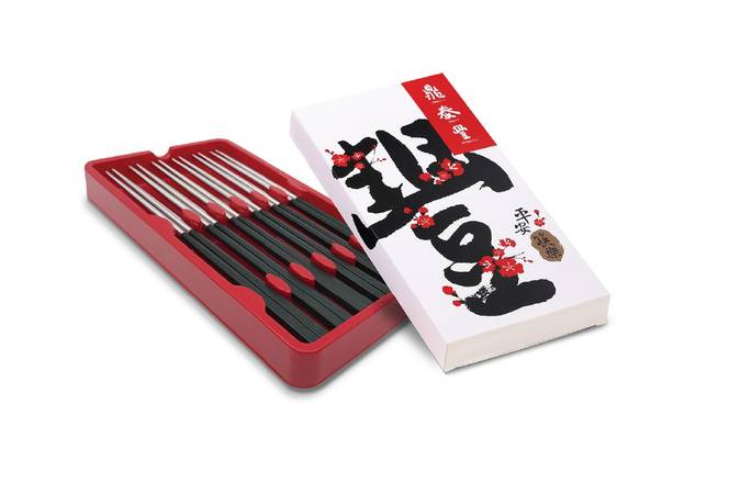 Order Din Tai Fung Chopsticks Gift Set (6 pairs) food online from Din Tai Fung store, San Diego on bringmethat.com