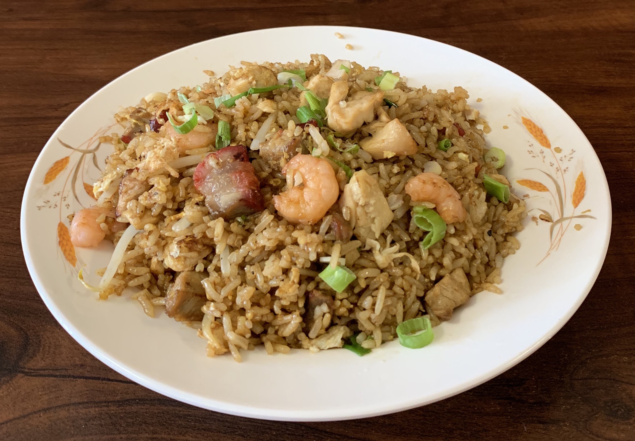 Order Combination Fried Rice food online from Great Wall Chinese Restaurant store, Western Springs on bringmethat.com