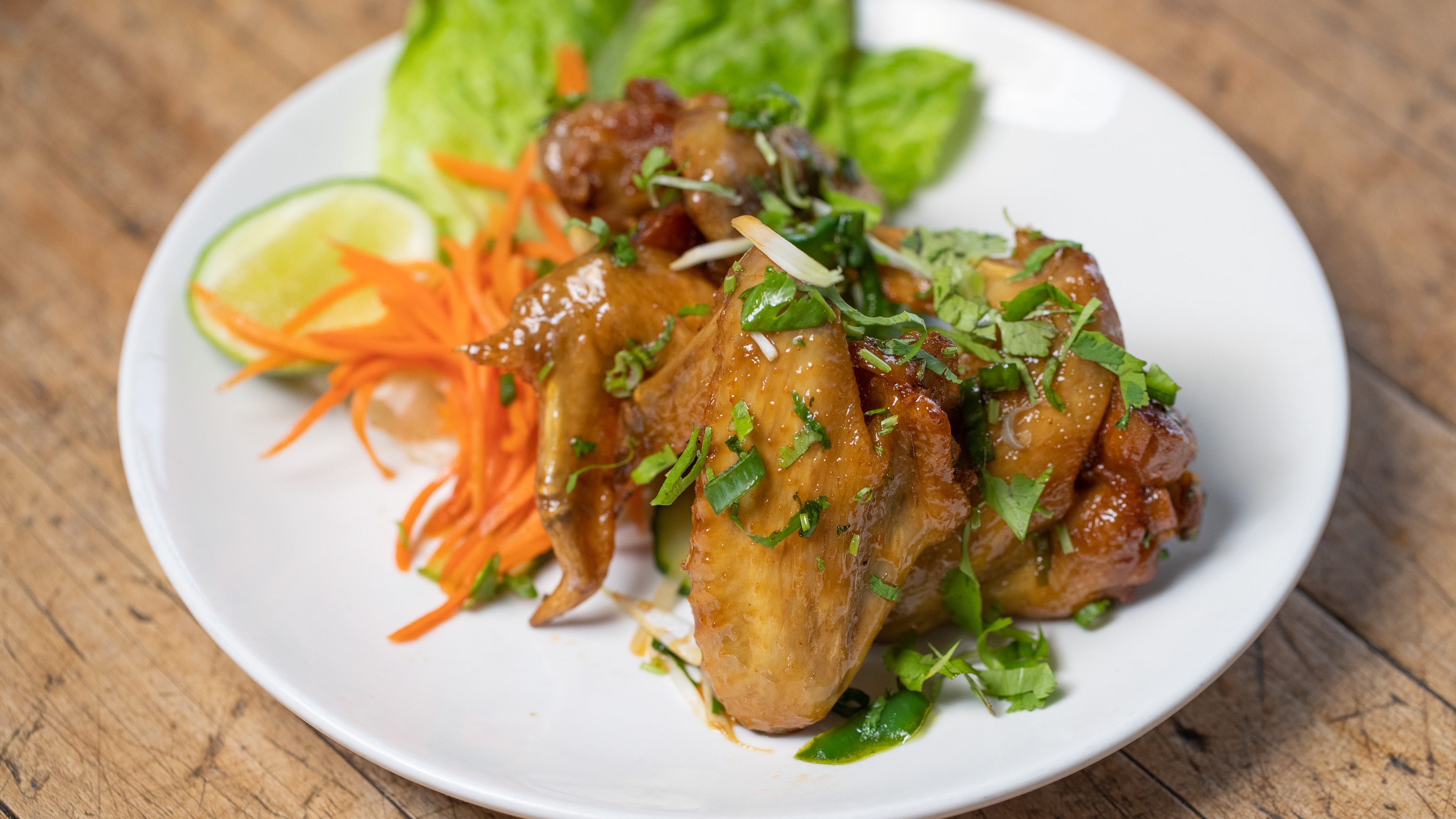Order GH Mary's Fish Sauce Wings food online from Phorage store, Los Angeles on bringmethat.com