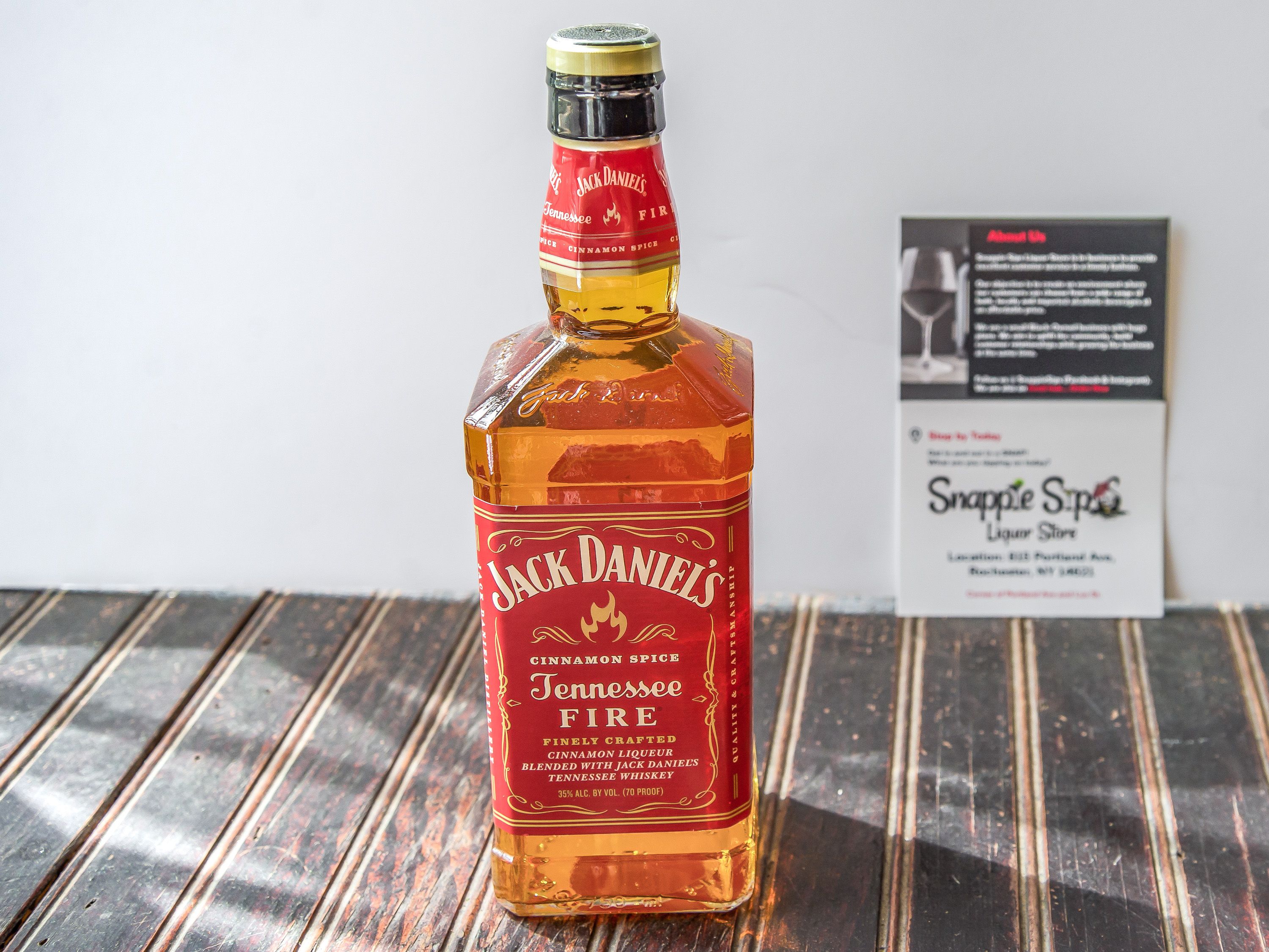 Order Jack Daniels Tennessee Fire 750ML food online from Snappie Sips store, Rochester on bringmethat.com