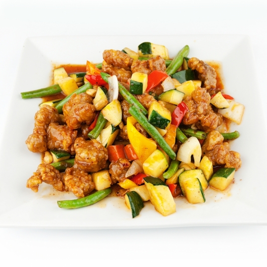 Order Kung Pao Beef food online from Shanghai Restaurant store, Nampa on bringmethat.com