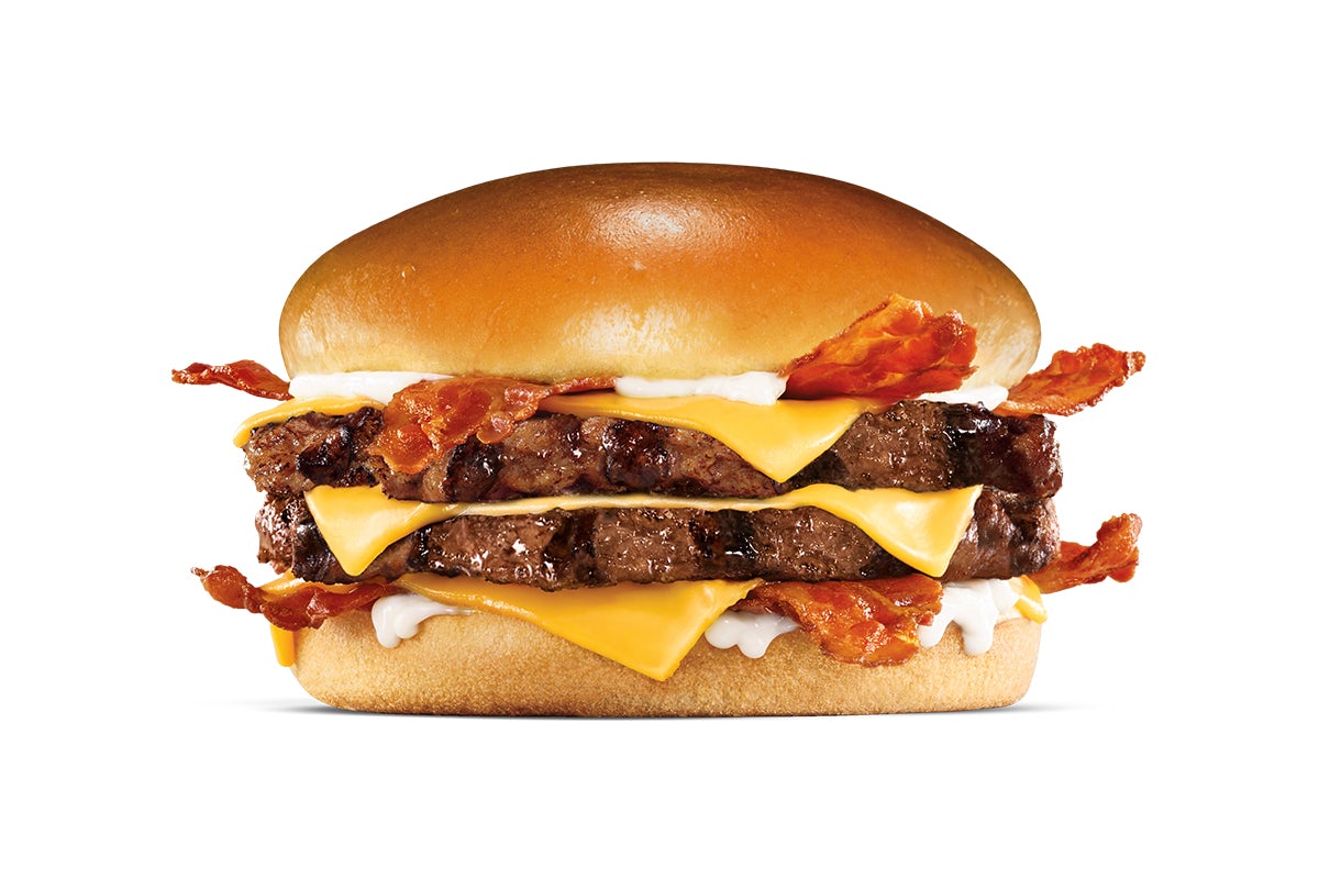 Order Monster Angus Burger food online from Hardee store, West Frankfort on bringmethat.com