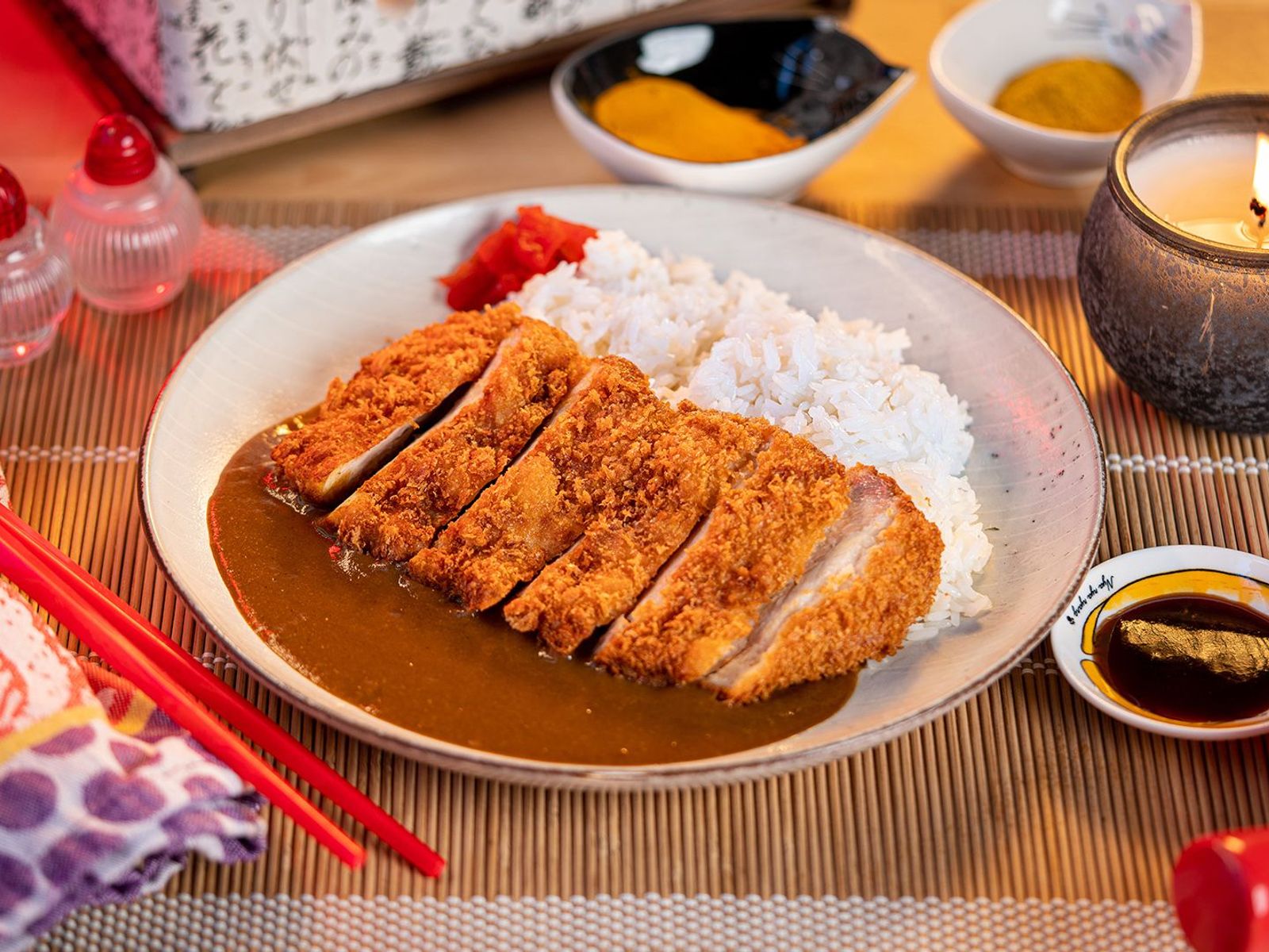 Order Chicken Katsu Curry food online from Cheebo store, Culver City on bringmethat.com