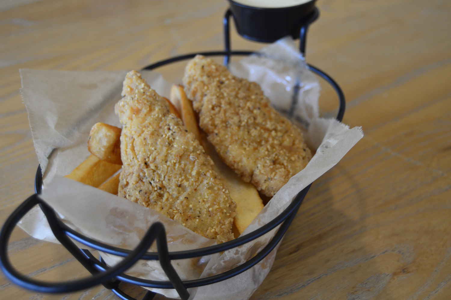 Order Kid's Chicken Tenders with Fries food online from Jimano Pizzeria store, Mchenry on bringmethat.com