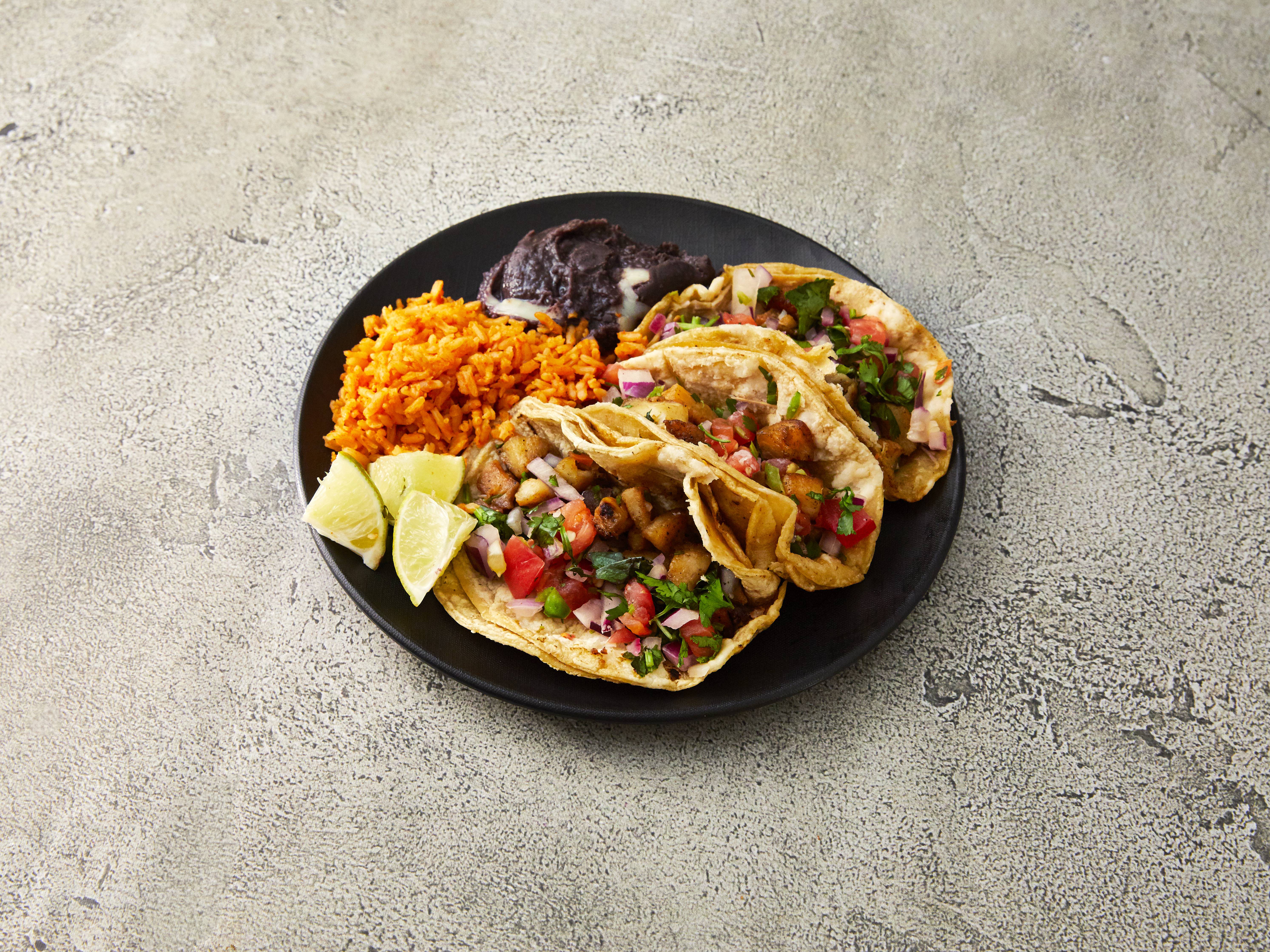 Order Fish Taco Dinner food online from La Cocina Mexican Grill store, Chicago on bringmethat.com