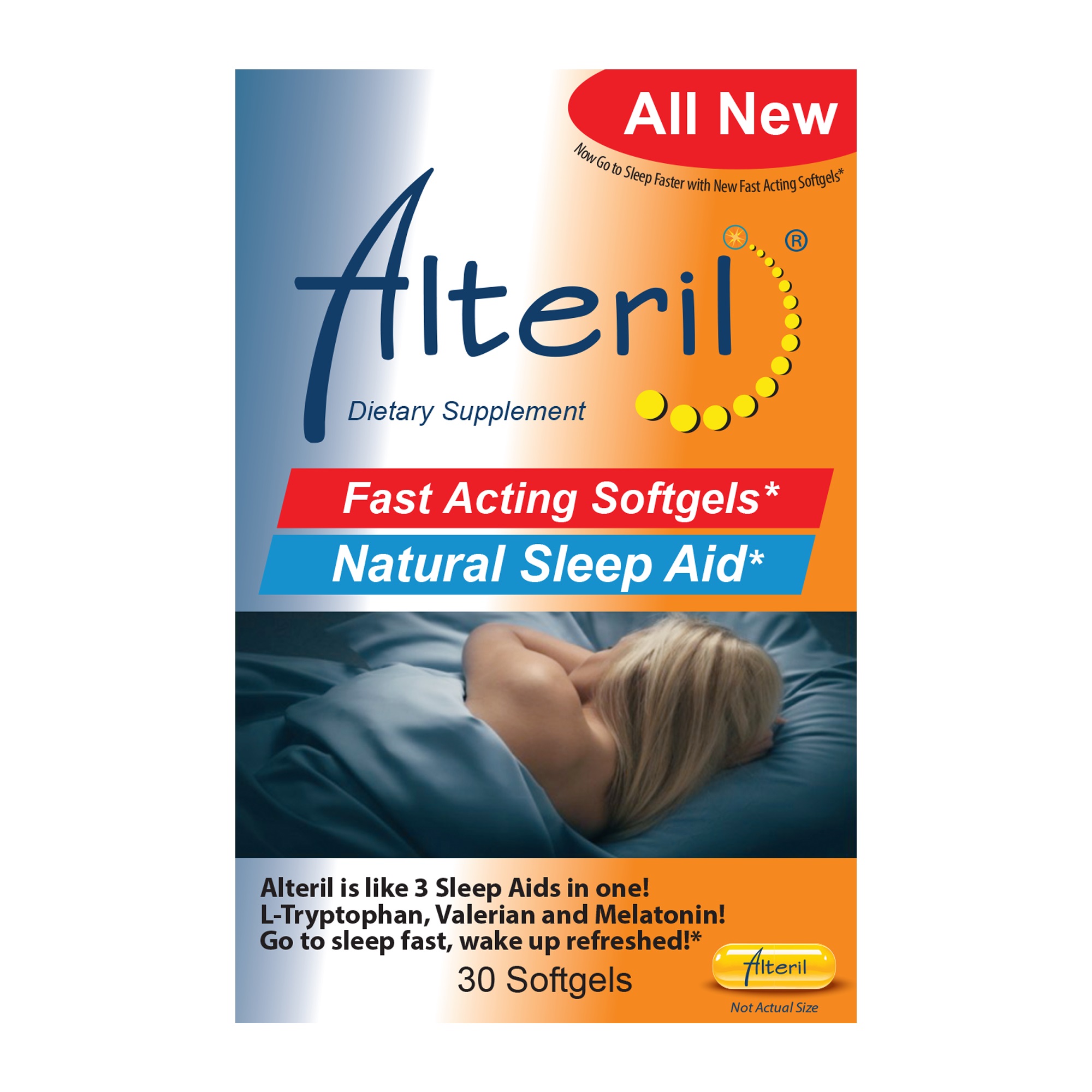 Order Alteril Natural Sleep Aid Liquid Gelcaps - 30 ct food online from Rite Aid store, SUFFOLK on bringmethat.com