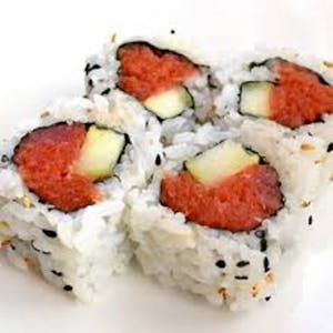 Order Spicy Tuna Roll (8Pieces) Plate food online from Sushi Ya store, Pasadena on bringmethat.com