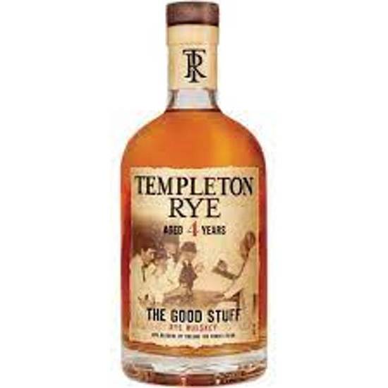 Order Templeton Rye 4 Year Old 750 ml 45.2 food online from Pacific Liquor Market store, Bell Gardens on bringmethat.com