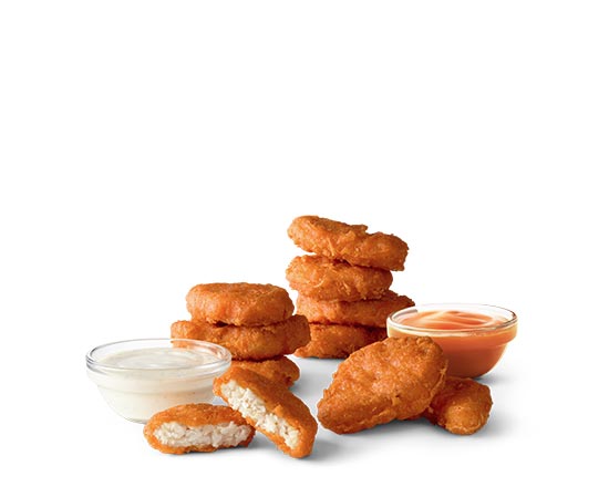 Order 10 Piece Spicy McNuggets  food online from Mcdonald store, Palestine on bringmethat.com