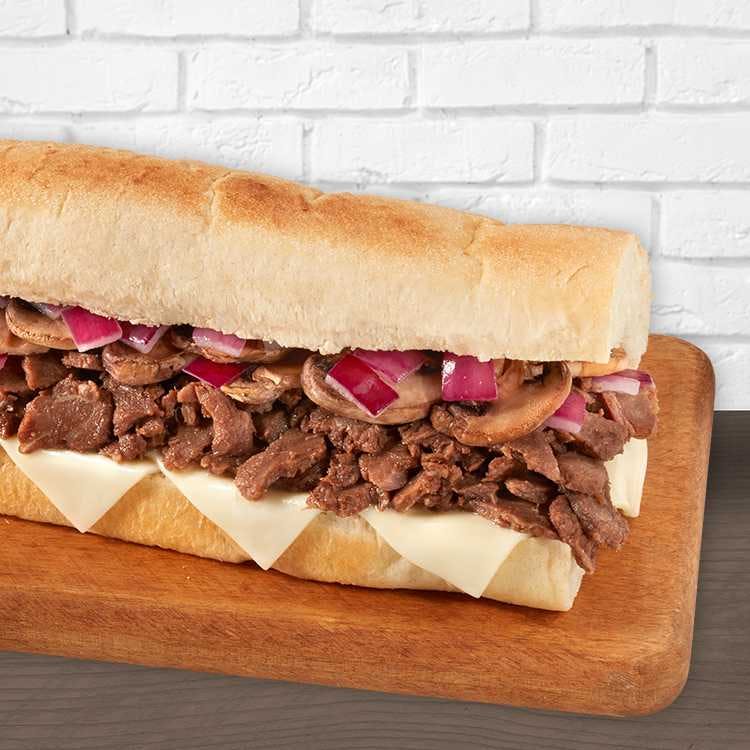 Order Philly Steak & Cheese Sub - Regular 6'' food online from Papa Pizza To Go store, Blairsville on bringmethat.com
