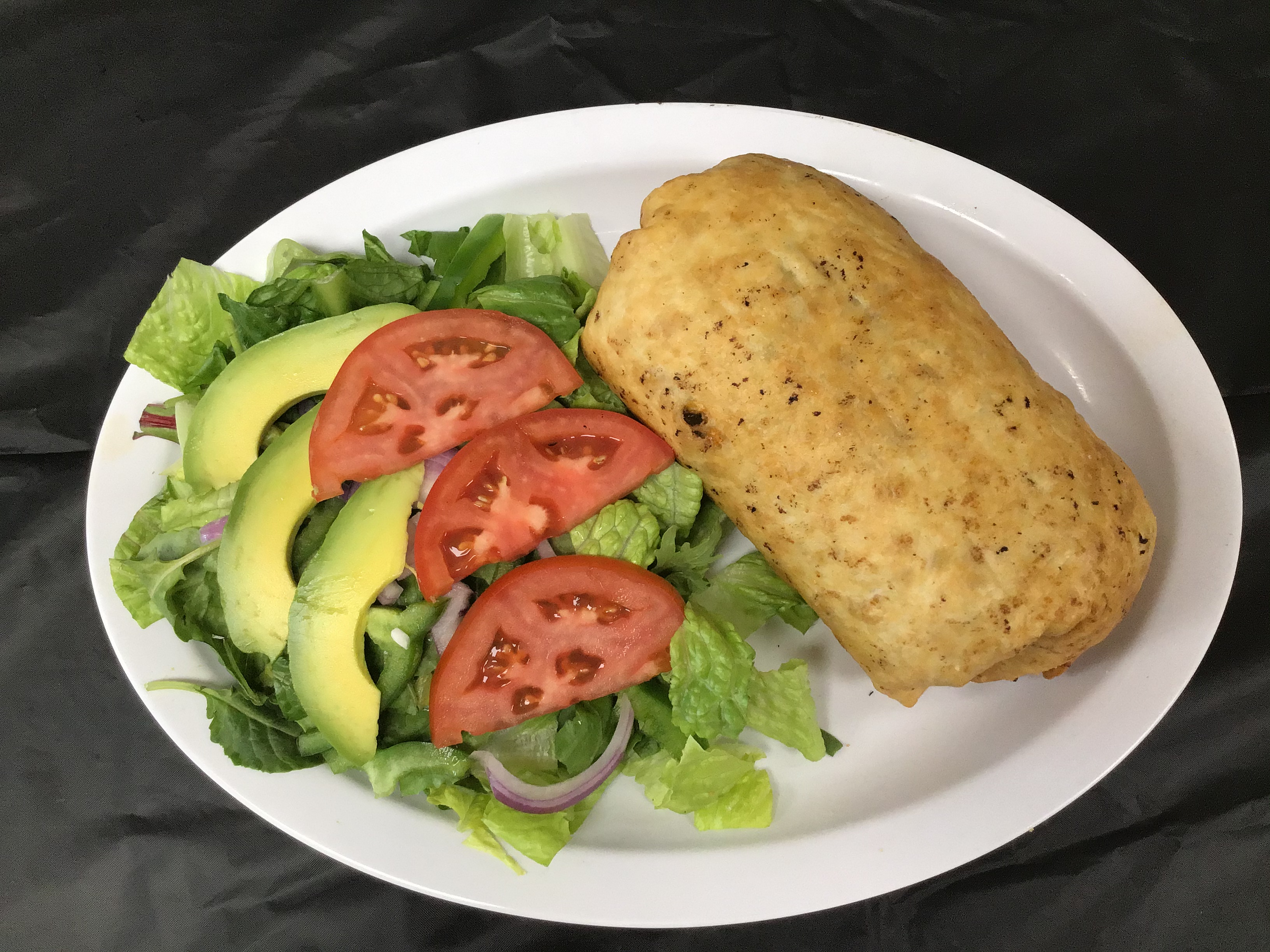 Order Chicken Chimichanga food online from Panchos Pizza store, Milford on bringmethat.com