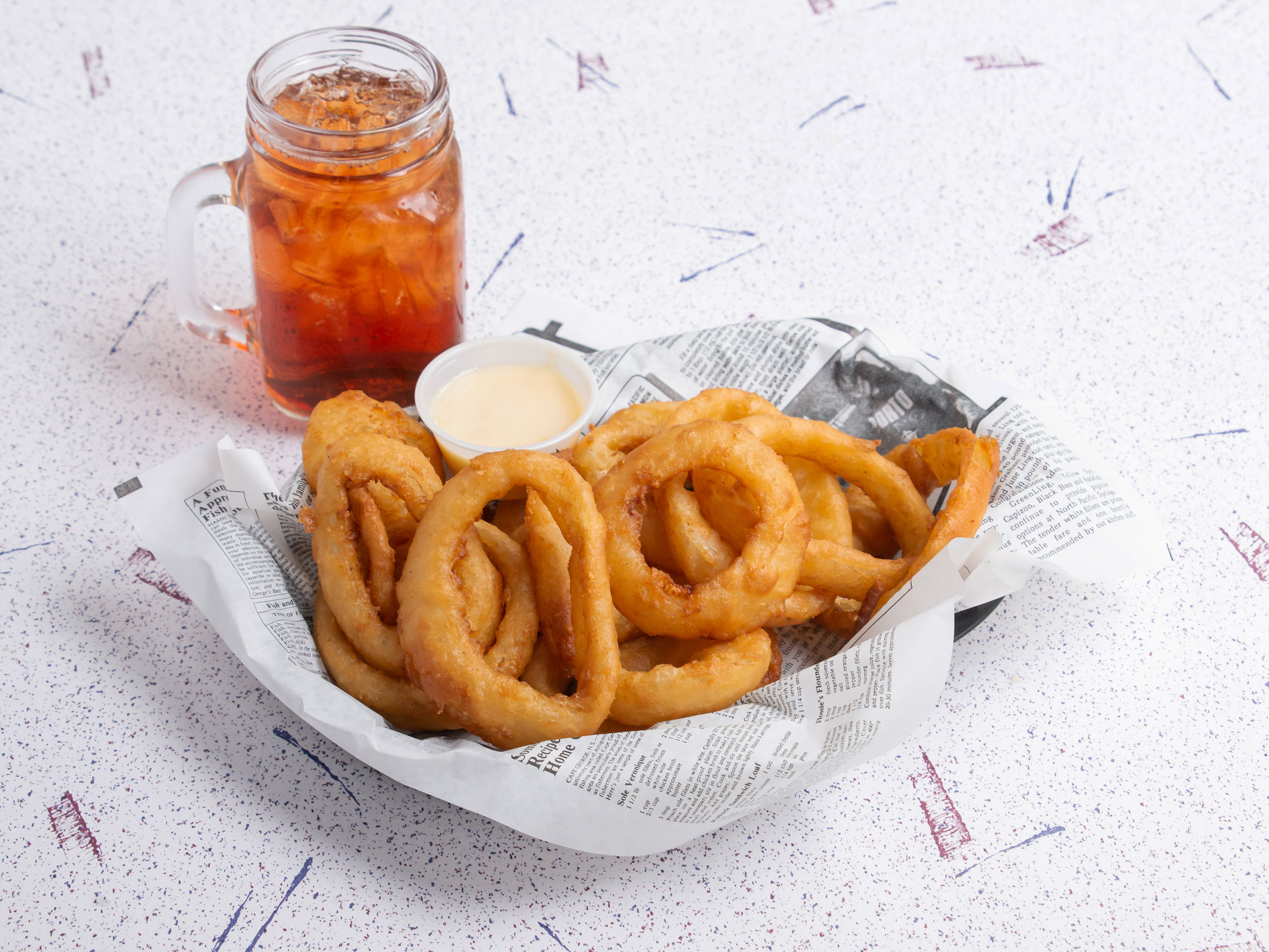 Order Battered Onion Rings food online from Fitzwater Station store, Phoenixville on bringmethat.com