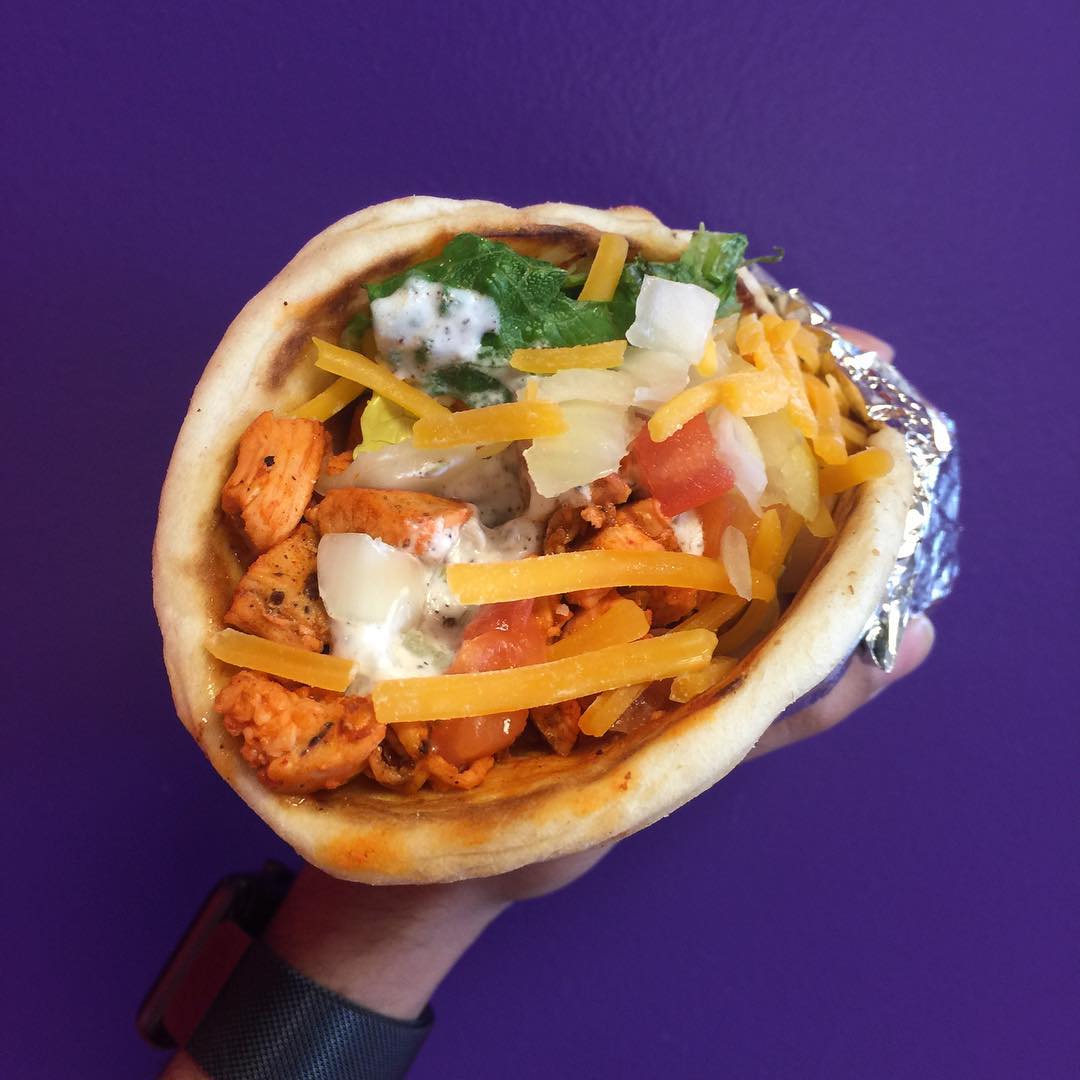 Order Buffalo Chicken Gyro food online from St. Louis Gyros store, Manchester on bringmethat.com